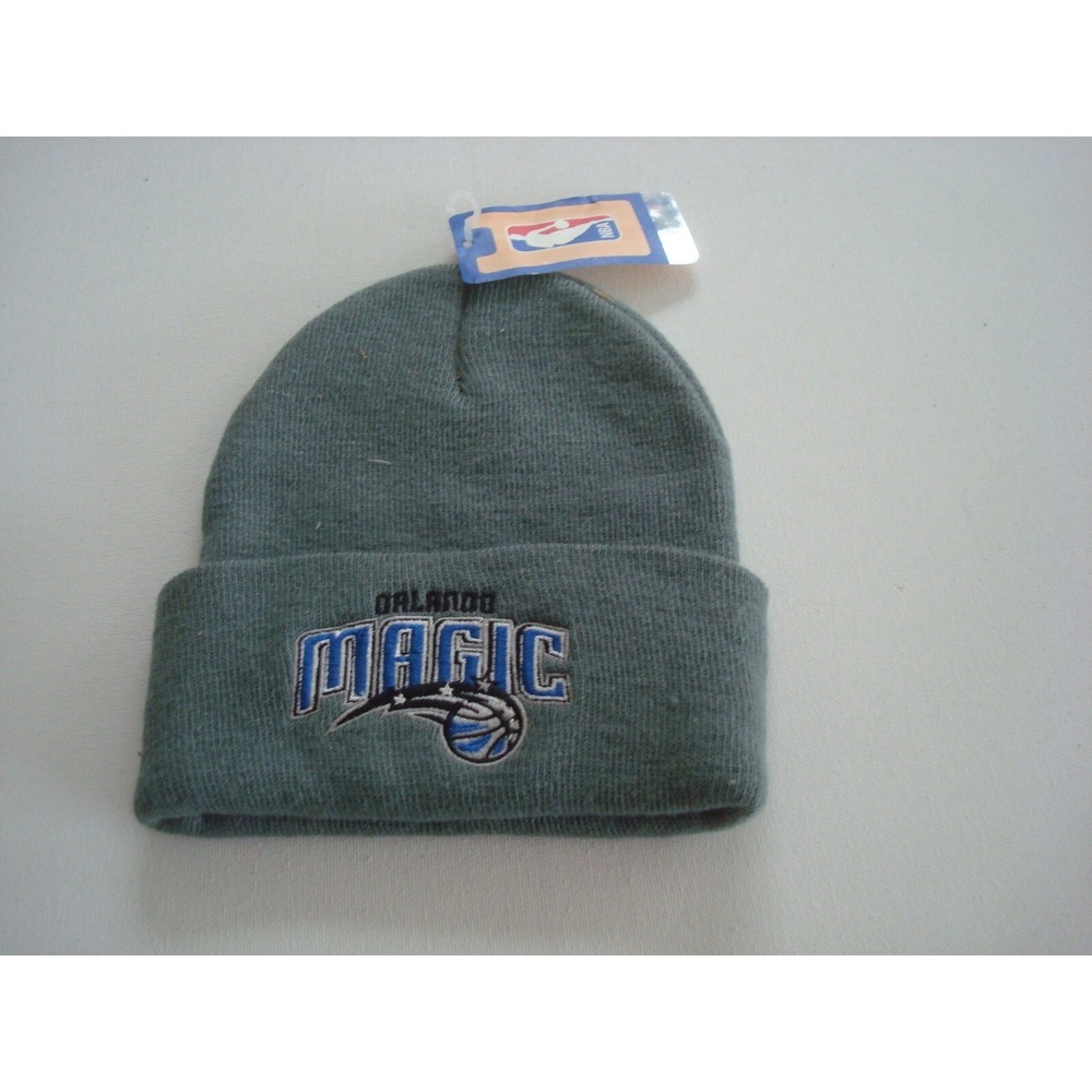 ORLANDO MAGIC DEADSTOCK TOBOGGAN KNIT VINTAGE BEANIE SKULL TOQUE HAT CAP